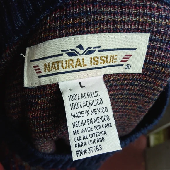 Vintage 80s Academia Preppy Retro Grandpa Pullover Crewneck Sweater - Picture 9 of 11